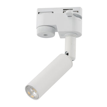 Spot pentru șină Tracer Lagos din metal, alb