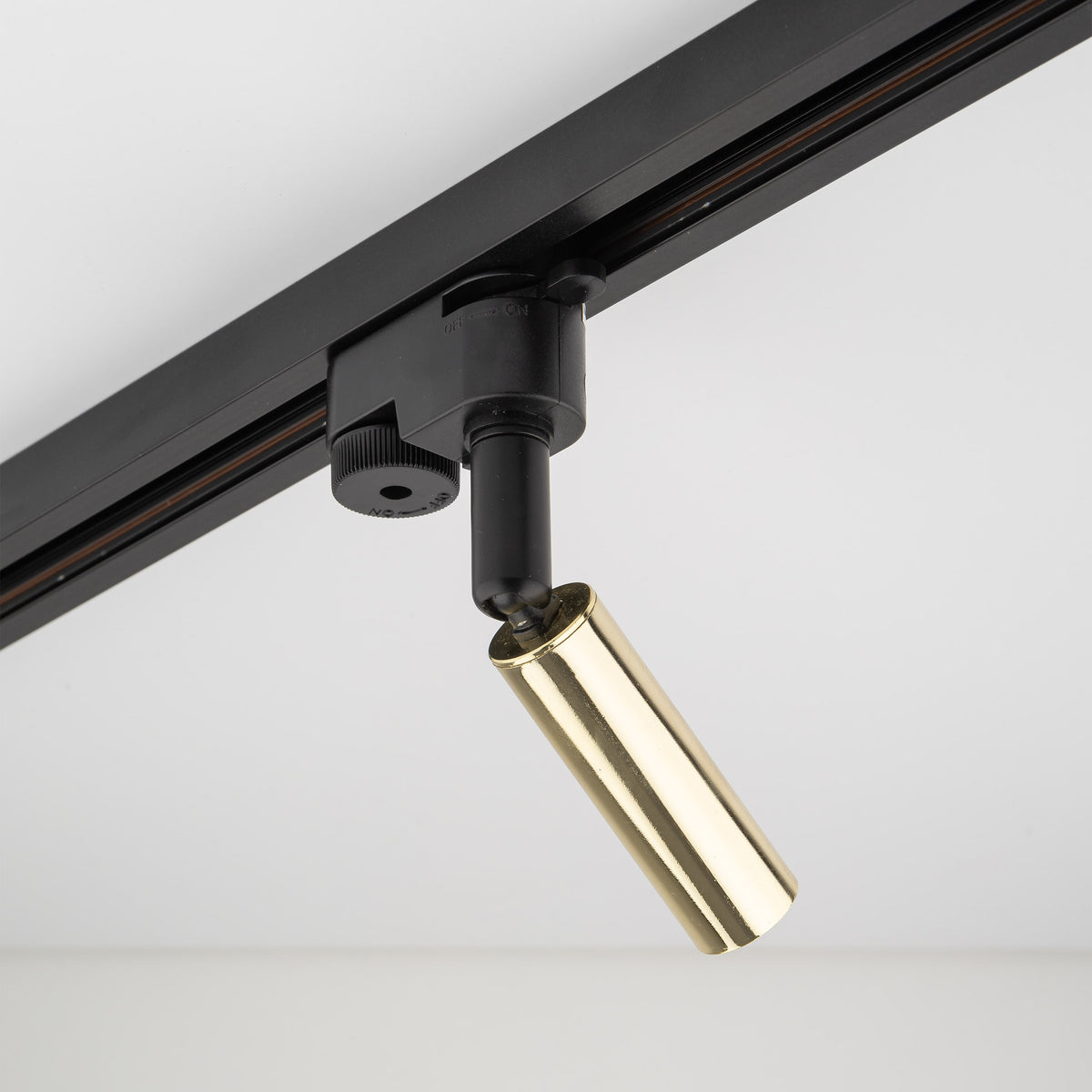 Spot pentru șină Tracer Lagos din metal, auriu