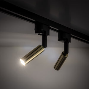Spot pentru șină Tracer Lagos din metal, auriu