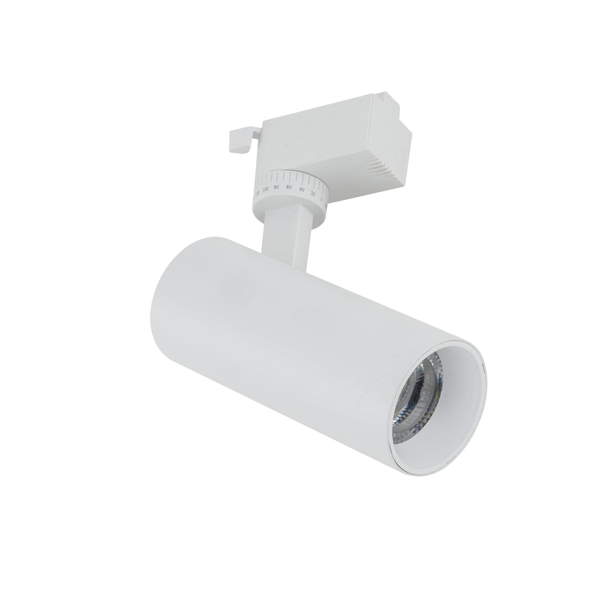 Spot pentru șină Tracer cu lumină reglabilă din metal, alb, 10 W