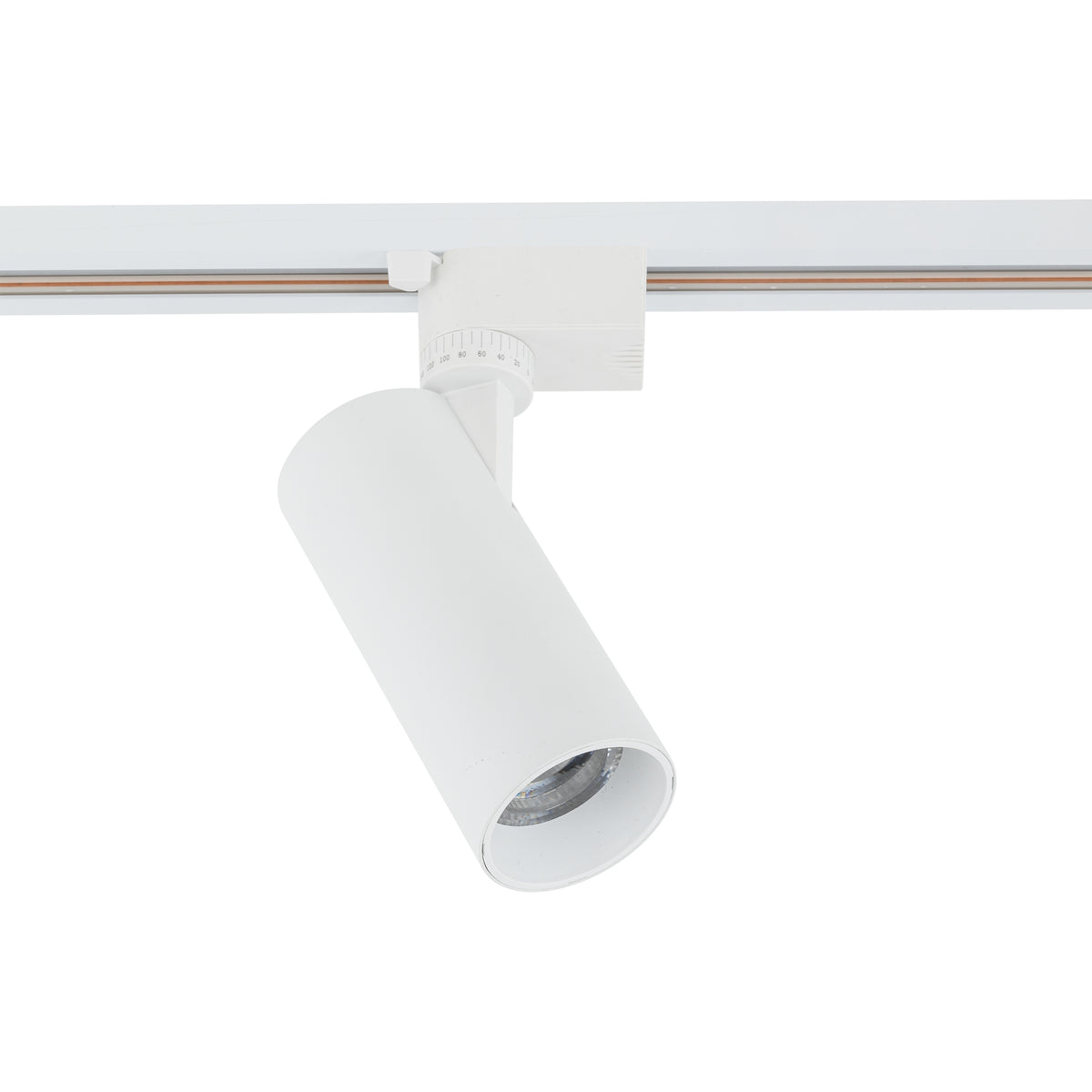 Spot pentru șină Tracer cu lumină reglabilă din metal, alb, 10 W