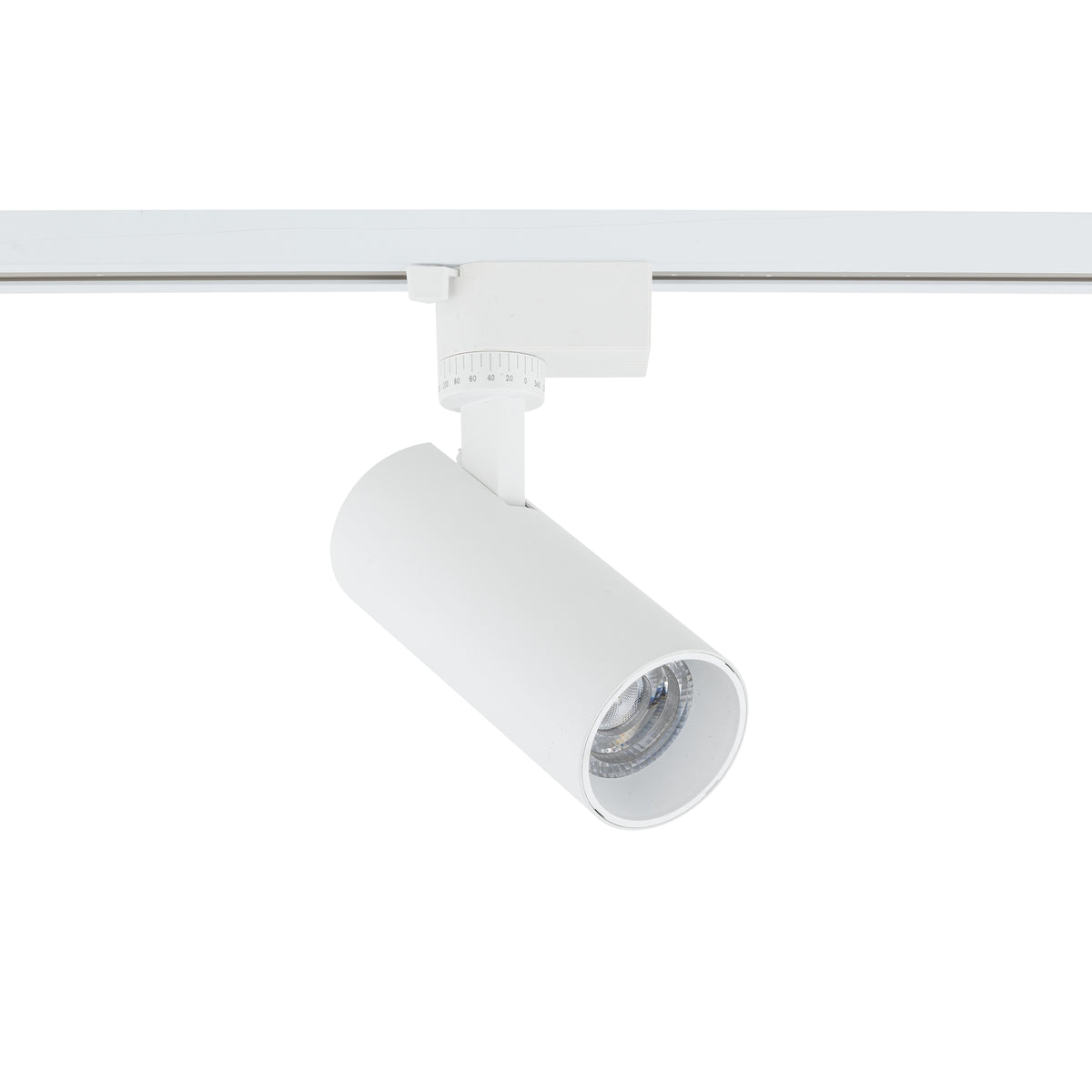 Spot pentru șină Tracer cu lumină reglabilă din metal, alb, 10 W