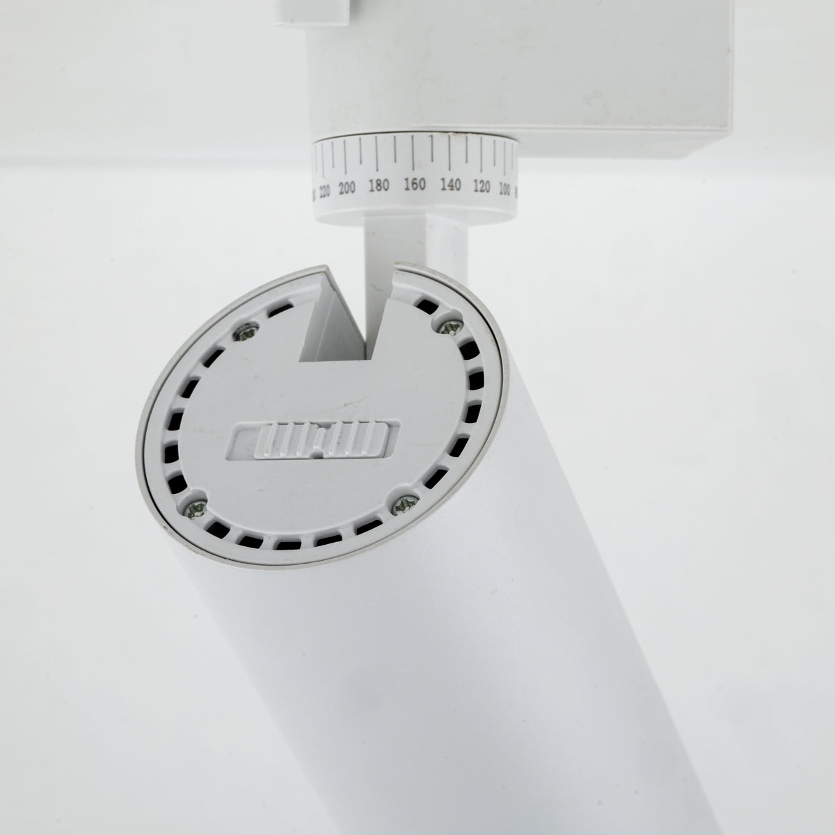 Spot pentru șină Tracer cu lumină reglabilă din metal, alb, 10 W