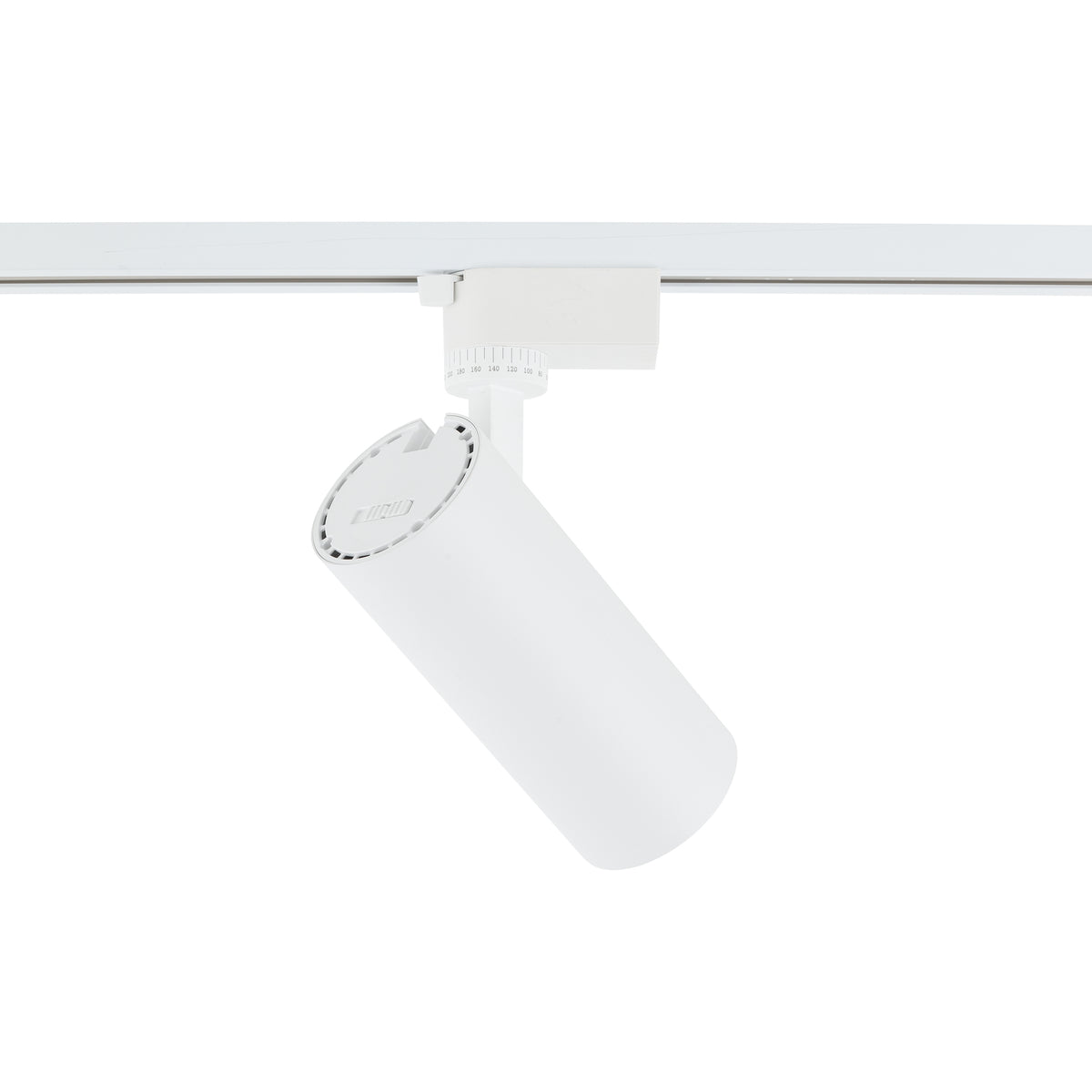 Spot pentru șină Tracer cu lumină reglabilă din metal, alb, 20 W