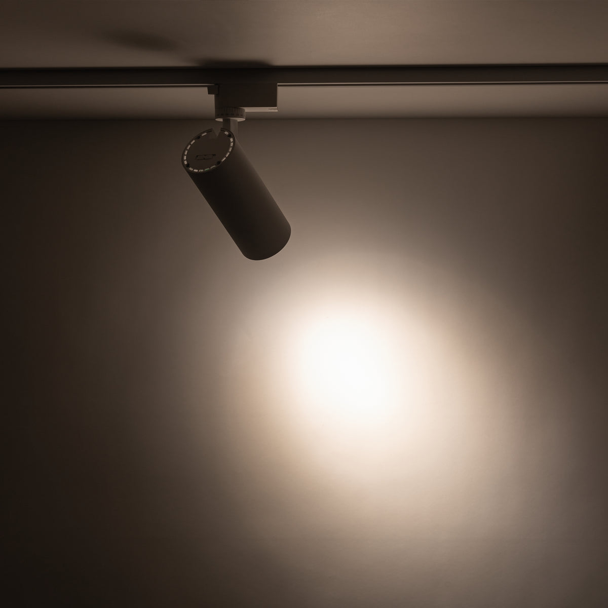 Spot pentru șină Tracer cu lumină reglabilă din metal, alb, 20 W