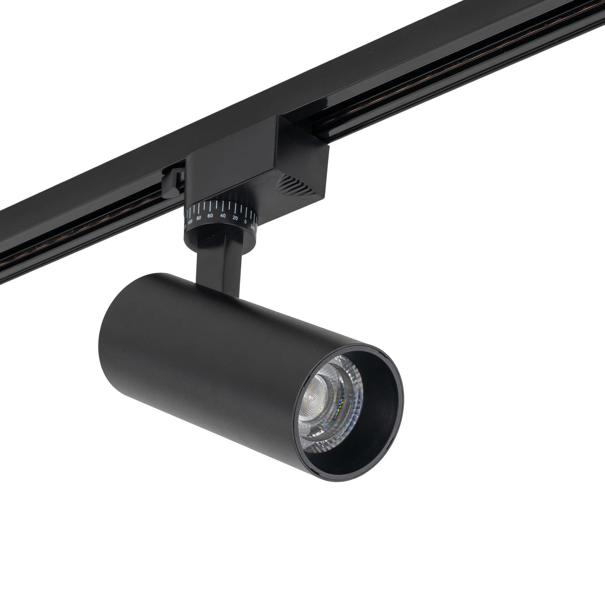 Spot pentru șină Tracer cu lumină reglabilă din metal, negru, 10 W