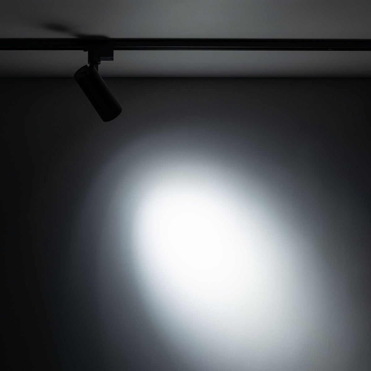 Spot pentru șină Tracer cu lumină reglabilă din metal, negru, 10 W