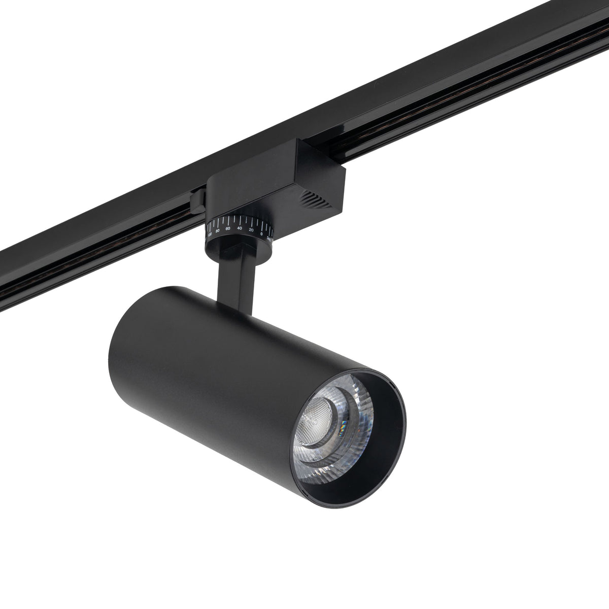 Spot pentru șină Tracer cu lumină reglabilă din metal, negru, 20 W