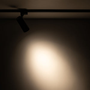 Spot pentru șină Tracer cu lumină reglabilă din metal, negru, 20 W