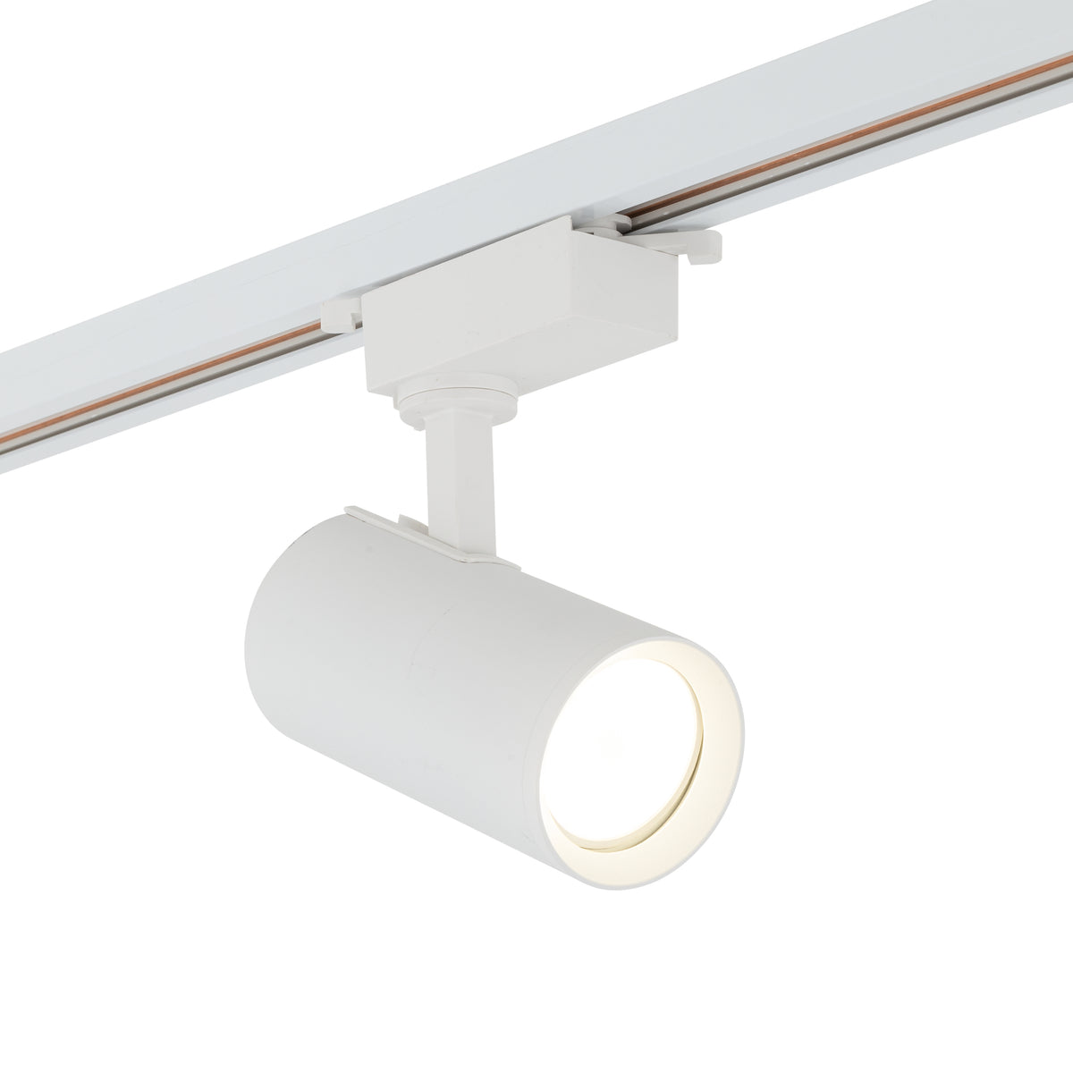 Spot pentru șină Tracer din metal, alb, Lungime 60 mm, lățime 120 mm