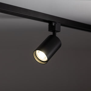 Spot pentru șină Tracer din metal, negru, Lungime 110 mm, lățime 125 mm