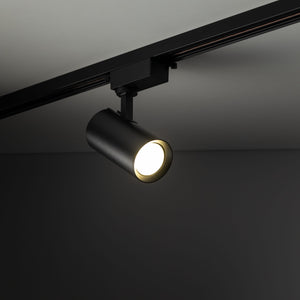 Spot pentru șină Tracer din metal, negru, Lungime 60 mm, lățime 120 mm