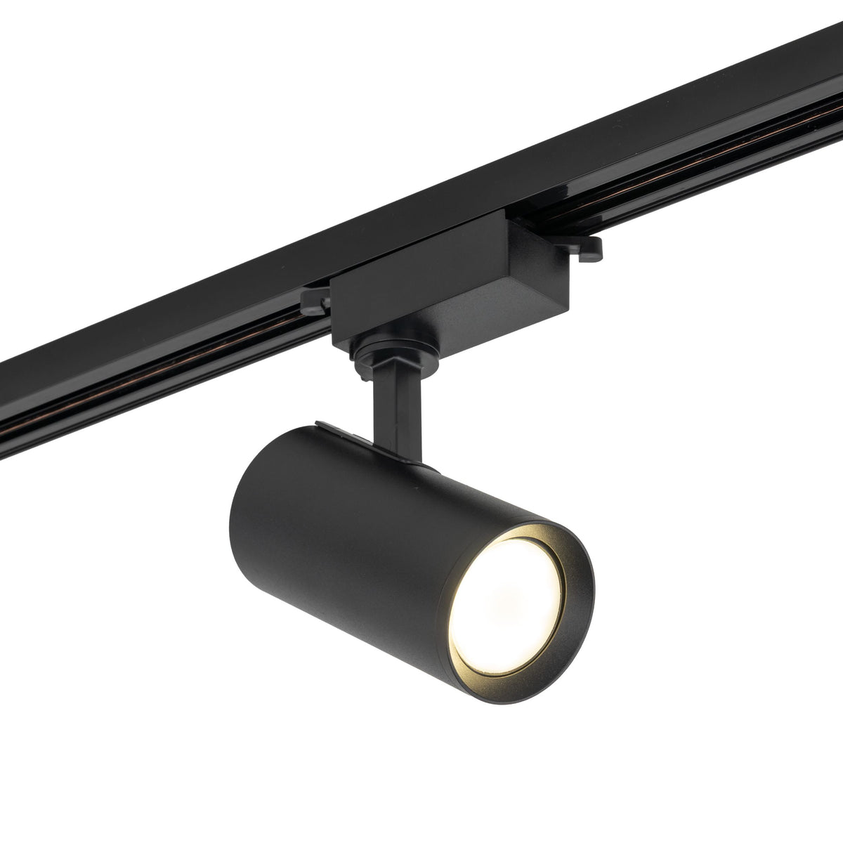 Spot pentru șină Tracer din metal, negru, Lungime 60 mm, lățime 120 mm
