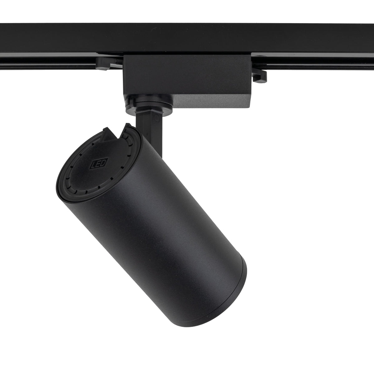 Spot pentru șină Tracer din metal, negru, Lungime 60 mm, lățime 120 mm