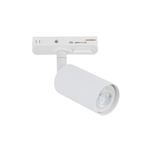 Spot pentru șină Tracer (MR11) din aluminiu, alb