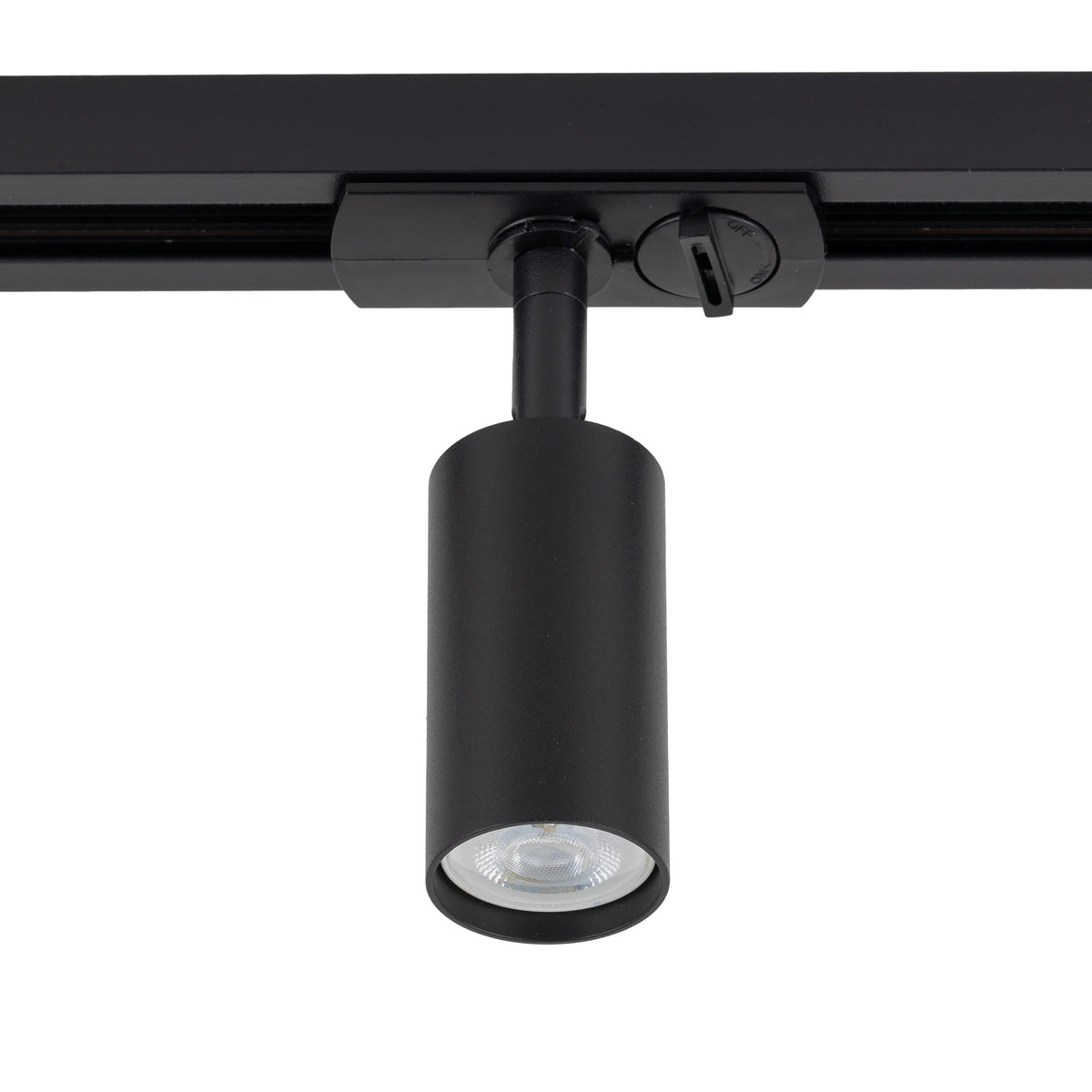 Spot pentru șină Tracer (MR11) din aluminiu, negru