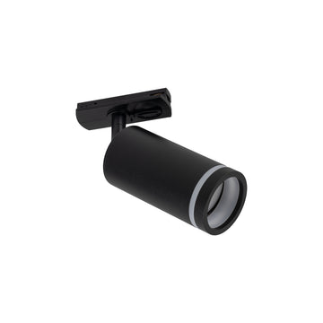 Spot pentru șină Tracer Ring Slim din metal, negru