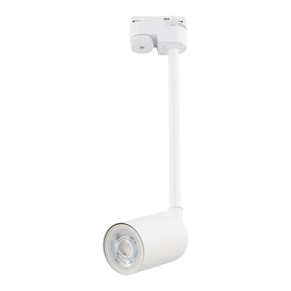 Spot pentru șină Tracer Top Long din metal, alb
