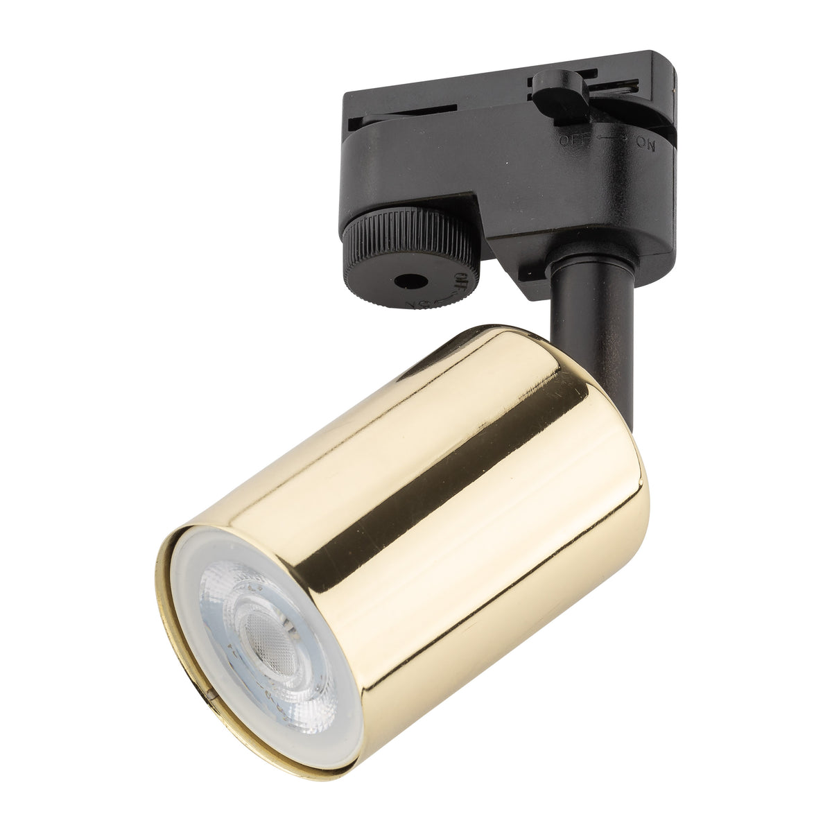Spot pentru șină Tracer Top din metal, auriu