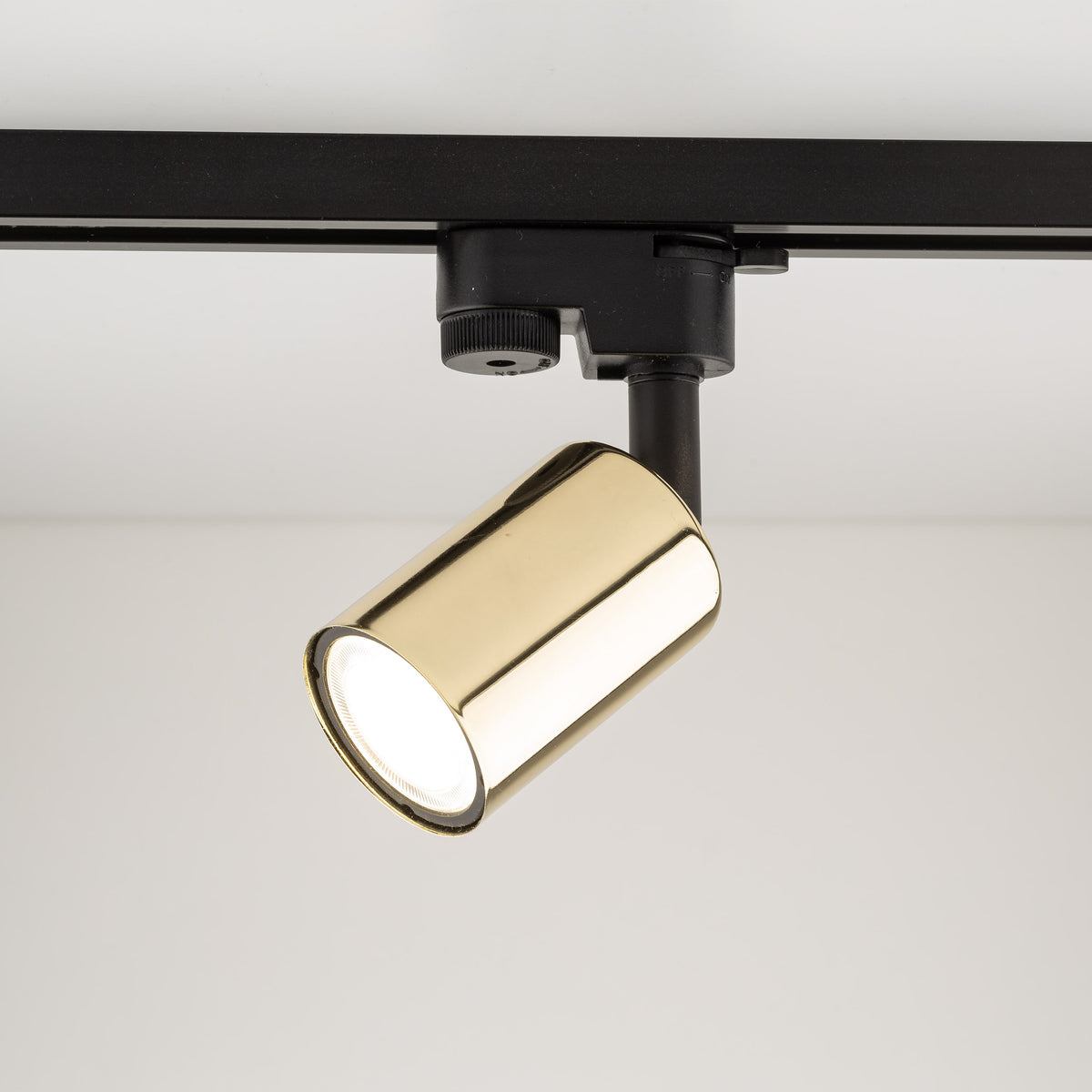 Spot pentru șină Tracer Top din metal, auriu