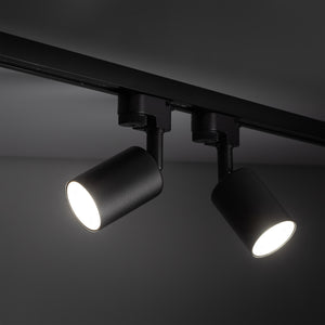 Spot pentru șină Tracer Top din metal, negru
