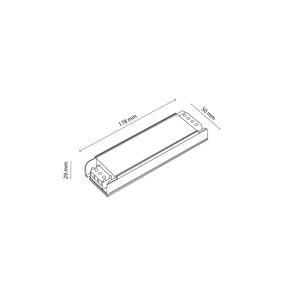 Sursă de alimentare Magnetic Easy 48V, 178 × 50 × 26 mm