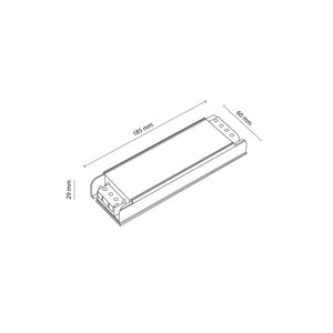 Sursă de alimentare Magnetic Easy 48V, 185 × 60 × 29 mm