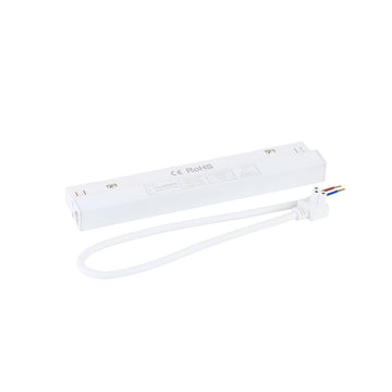 Sursă de alimentare Magnetic Easy cu montaj în șină, alb