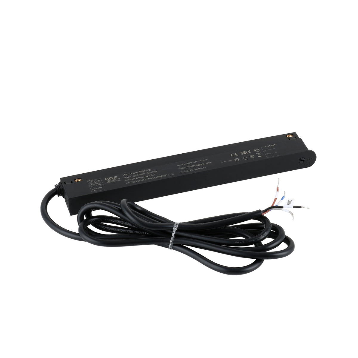 Sursă de alimentare Magnetic Easy cu montaj în șină, negru, 247 × 23 × 45 mm