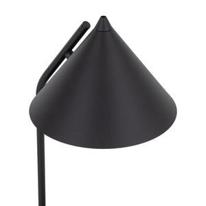 Veioză Cono din metal, negru