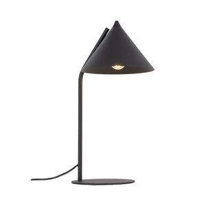Veioză Cono din metal, negru