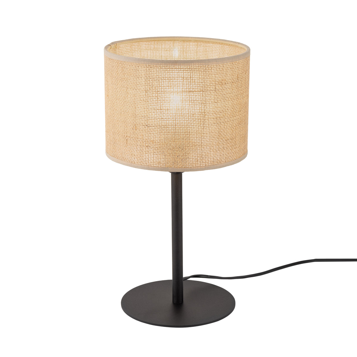 Veioză Juta cu abajur din iută